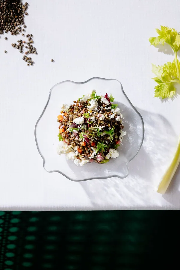 Dish at Chic Nonna, editorial light. Food photography in Dubai by Artur Begel
