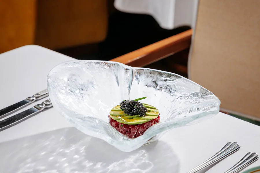 Dish at Signor Sassi, editorial light. Food photography in Dubai by Artur Begel