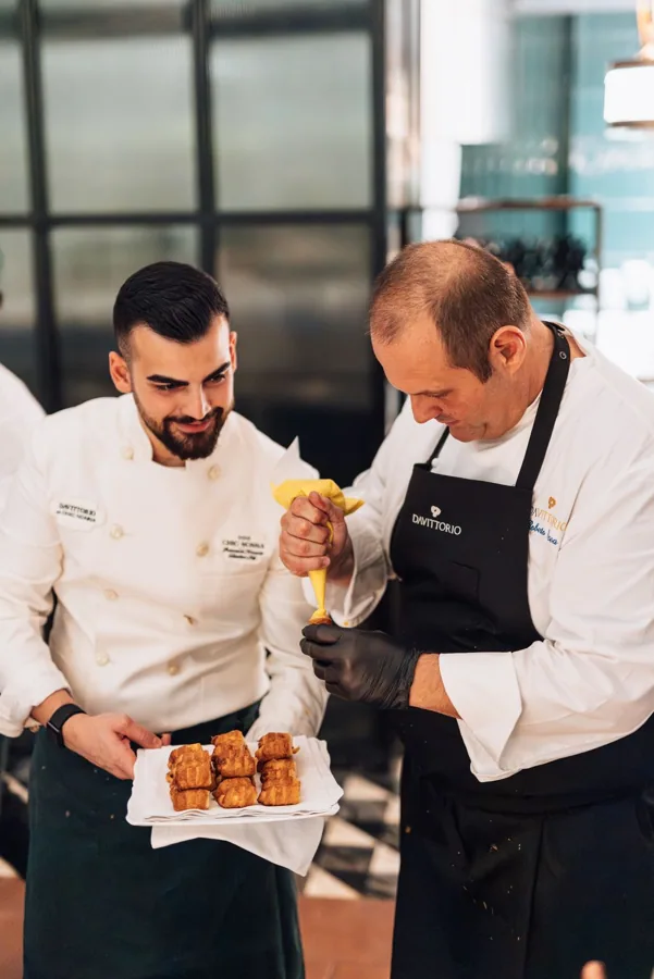 Dish at Chic Nonna, editorial light. Food photography in Dubai by Artur Begel
