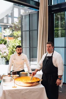 Dish at Chic Nonna, editorial light. Food photography in Dubai by Artur Begel