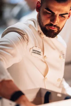 Dish at Chic Nonna, editorial light. Food photography in Dubai by Artur Begel