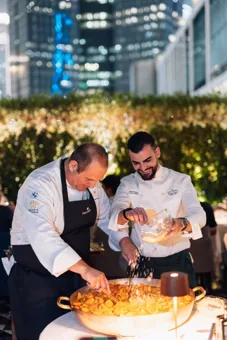 Dish at Chic Nonna, editorial light. Food photography in Dubai by Artur Begel