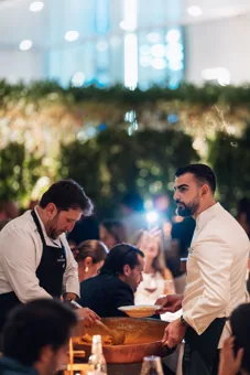 Dish at Chic Nonna, editorial light. Food photography in Dubai by Artur Begel