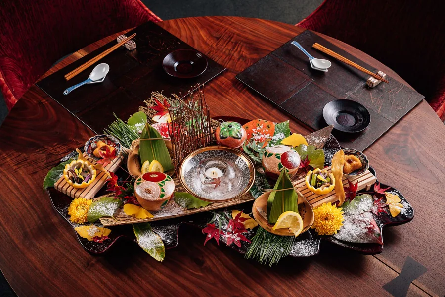 Dish at Kigo, low key light. Food photography in Dubai by Artur Begel