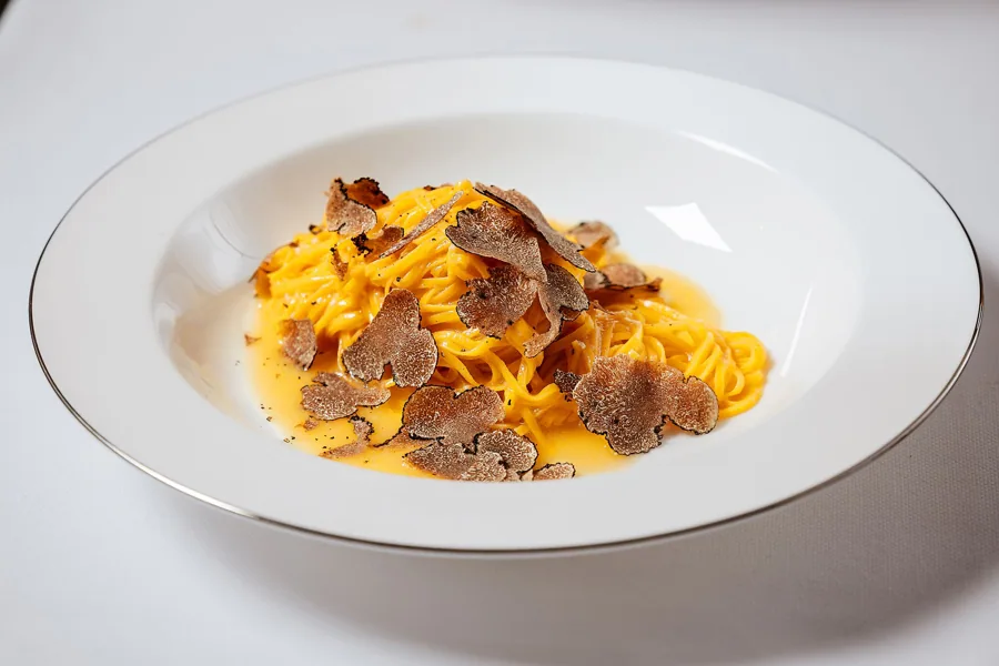Dish at La Famiglia restaurant, high key light. Food photography in Dubai by Artur Begel