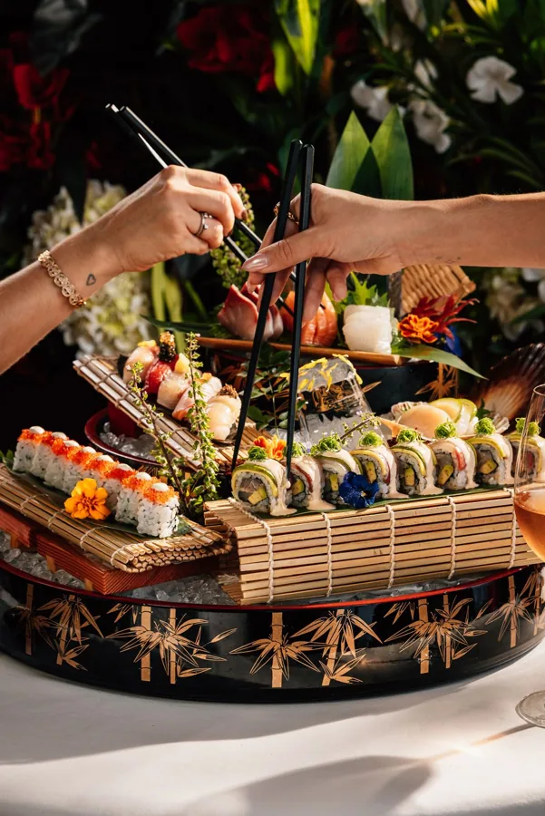 Dish at Shanghai Me, editorial light. Food photography in Dubai by Artur Begel