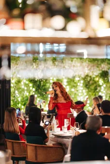 Interior of Chic Nonna, editorial light. Food photography in Dubai by Artur Begel