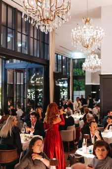 Interior of Chic Nonna, editorial light. Food photography in Dubai by Artur Begel