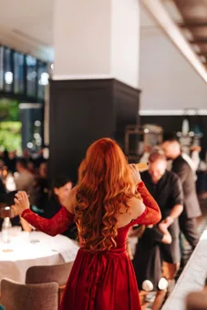 Interior of Chic Nonna, editorial light. Food photography in Dubai by Artur Begel