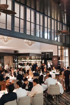 Interior of Chic Nonna, editorial light. Food photography in Dubai by Artur Begel