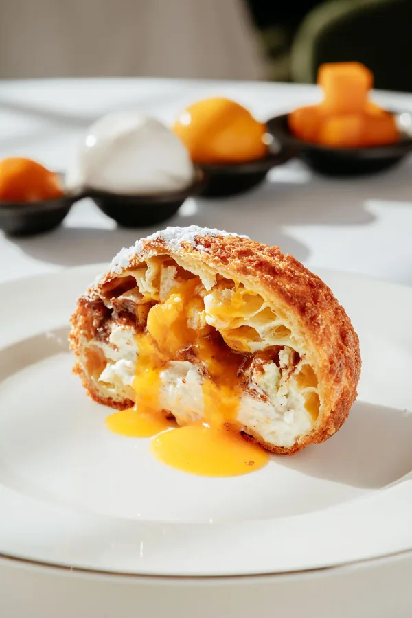 Dish at La Famiglia restaurant, editorial light. Food photography in Dubai by Artur Begel