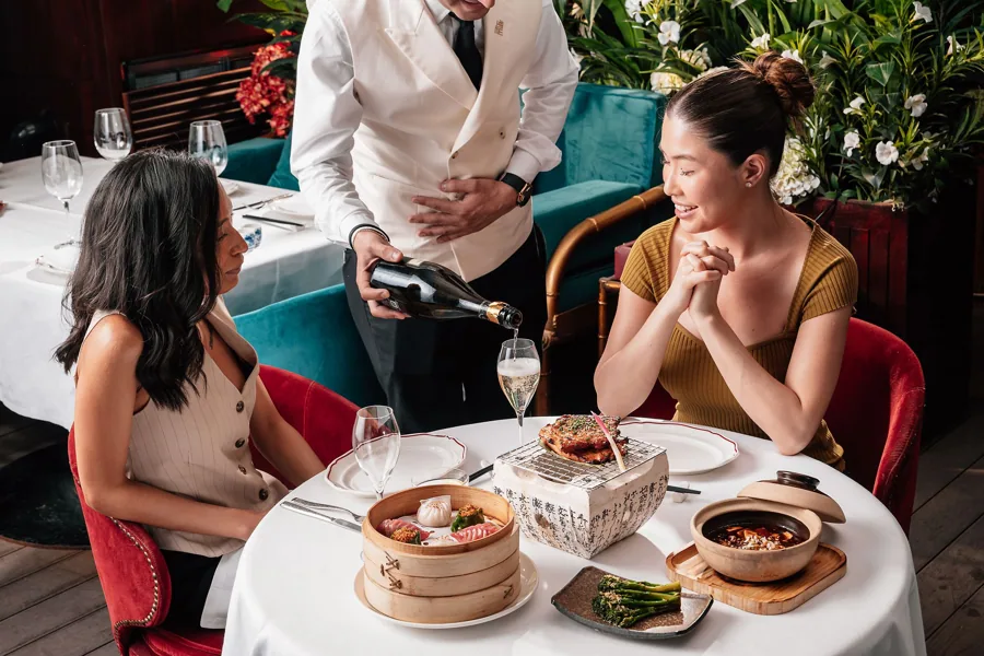 Interior of Shanghai Me, editorial light. Food photography in Dubai by Artur Begel