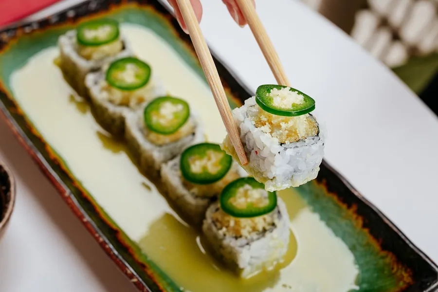 Dish at Novikov, editorial light. Food photography in Dubai by Artur Begel