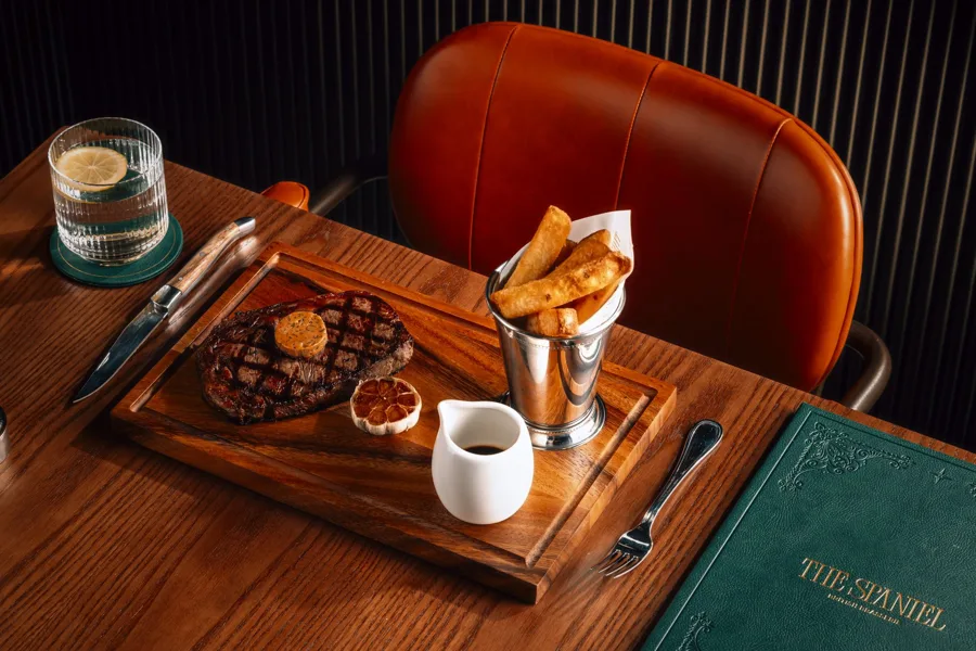 Dish, low key light. Food photography in Dubai by Artur Begel