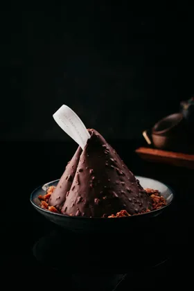 Dish, low key light. Food photography in Dubai by Artur Begel