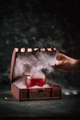 Drink, low key light. Food photography in Dubai by Artur Begel