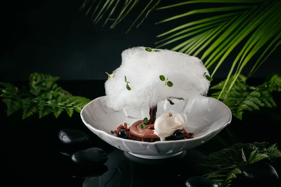 Dish, low key light. Food photography in Dubai by Artur Begel