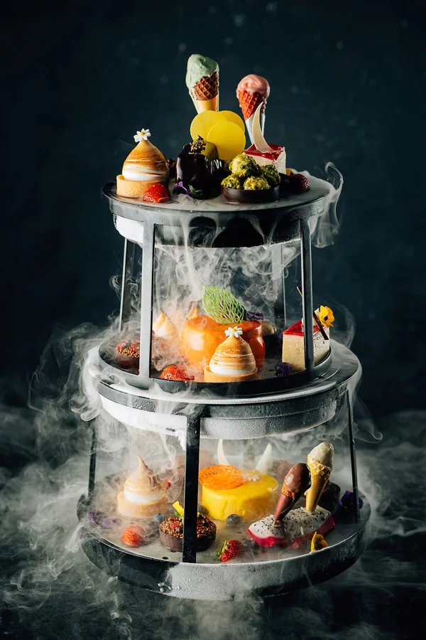 Dish, low key light. Food photography in Dubai by Artur Begel