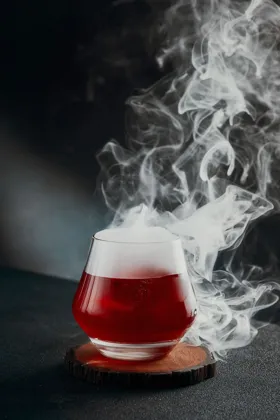 Drink, low key light. Food photography in Dubai by Artur Begel