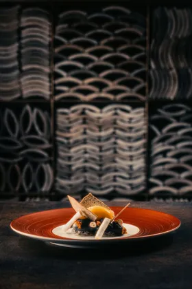 Dish, low key light. Food photography in Dubai by Artur Begel