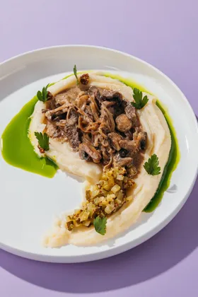 Dish, high key light. Food photography in Dubai by Artur Begel