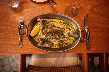 Dish, high key light. Food photography in Dubai by Artur Begel