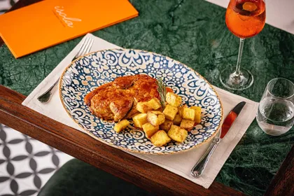 Dish, high key light. Food photography in Dubai by Artur Begel