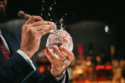 Drink, low key light. Food photography in Dubai by Artur Begel