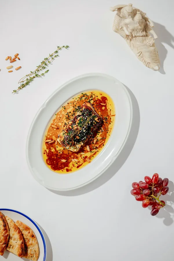 Dish, high key light. Food photography in Dubai by Artur Begel