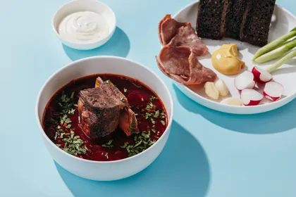 Dish, high key light. Food photography in Dubai by Artur Begel