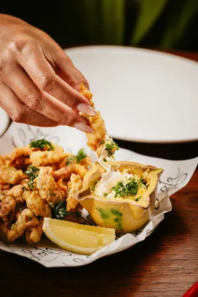 Dish, high key light. Food photography in Dubai by Artur Begel