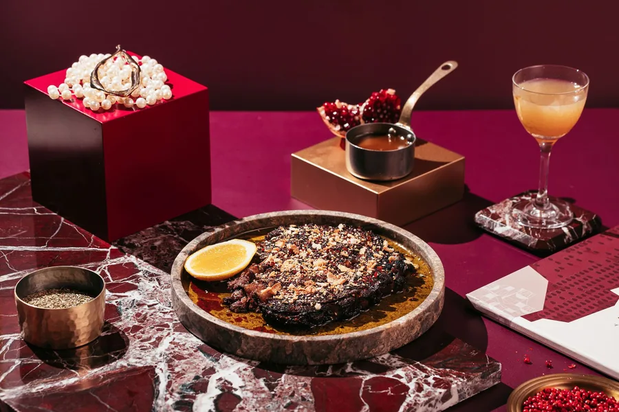 Dish, low key light. Food photography in Dubai by Artur Begel