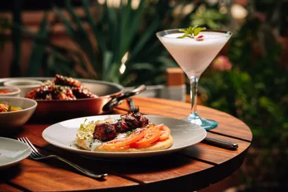 Dish, high key light. Food photography in Dubai by Artur Begel