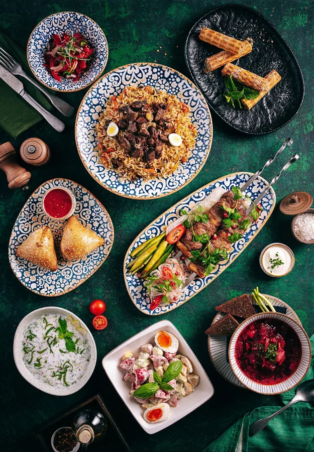 Dish, high key light. Food photography in Dubai by Artur Begel