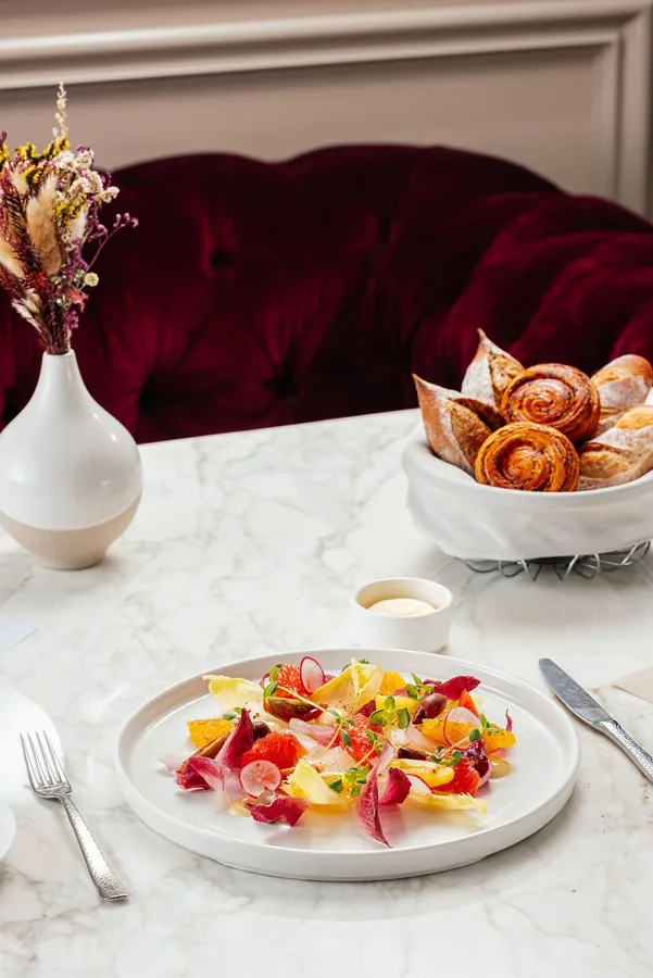 Dish, high key light. Food photography in Dubai by Artur Begel
