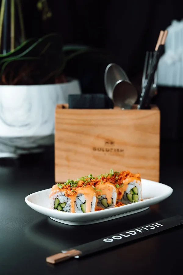 Dish, low key light. Food photography in Dubai by Artur Begel
