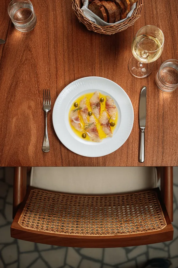 Dish, high key light. Food photography in Dubai by Artur Begel