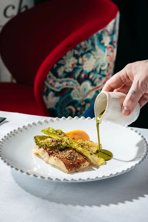 Dish, high key light. Food photography in Dubai by Artur Begel