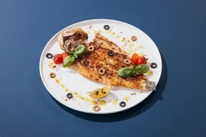 Dish, high key light. Food photography in Dubai by Artur Begel
