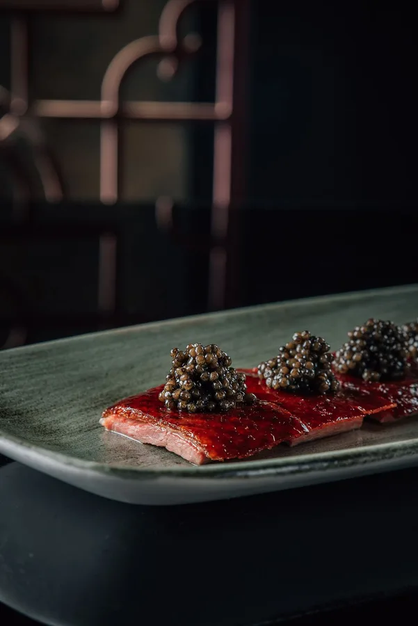 Dish, low key light. Food photography in Dubai by Artur Begel