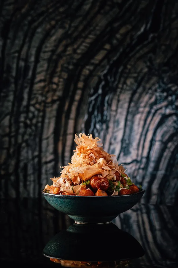 Dish, low key light. Food photography in Dubai by Artur Begel