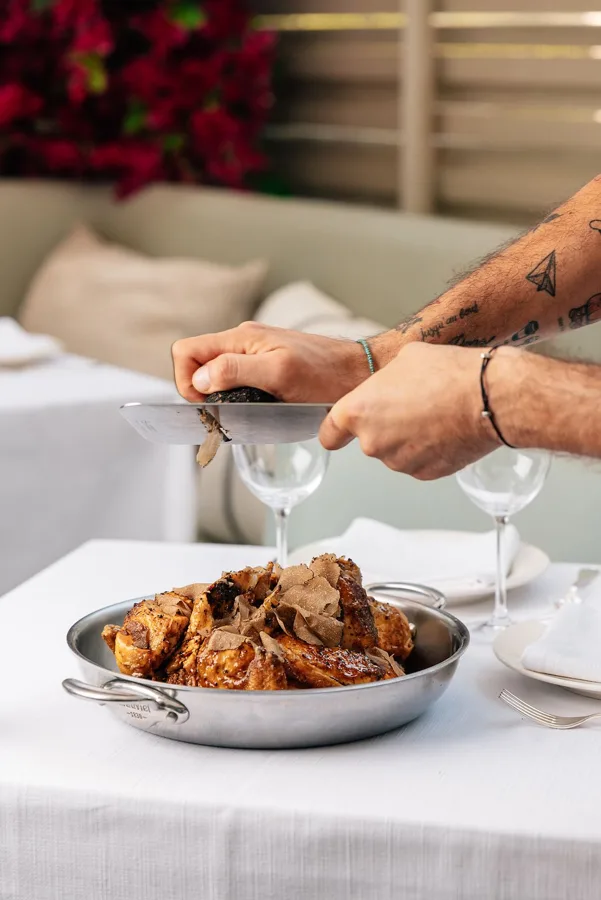 Dish, high key light. Food photography in Dubai by Artur Begel
