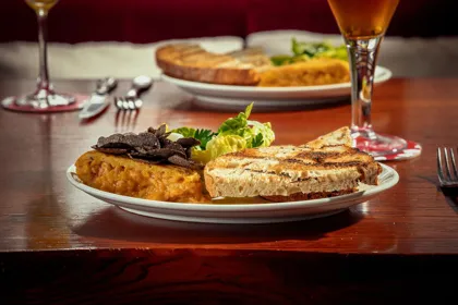 Dish, high key light. Food photography in Dubai by Artur Begel