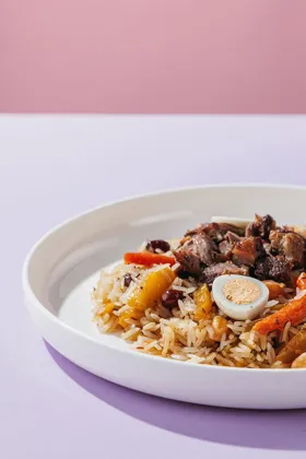 Dish, high key light. Food photography in Dubai by Artur Begel