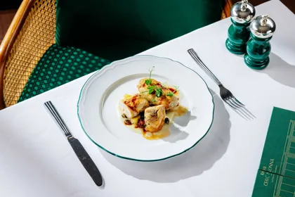 Dish, high key light. Food photography in Dubai by Artur Begel