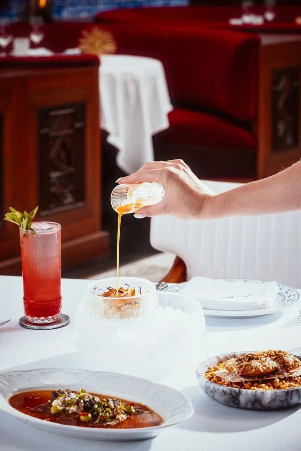 Dish, high key light. Food photography in Dubai by Artur Begel