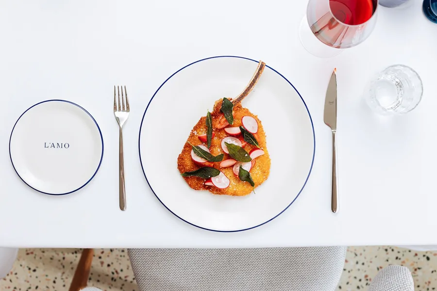 Dish, high key light. Food photography in Dubai by Artur Begel