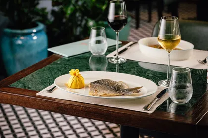Dish, high key light. Food photography in Dubai by Artur Begel