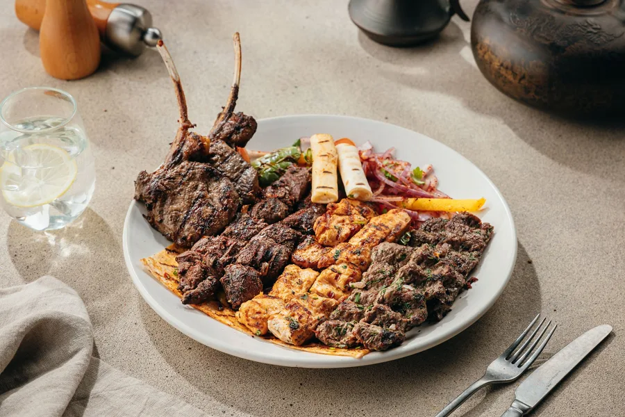 Dish, high key light. Food photography in Dubai by Artur Begel