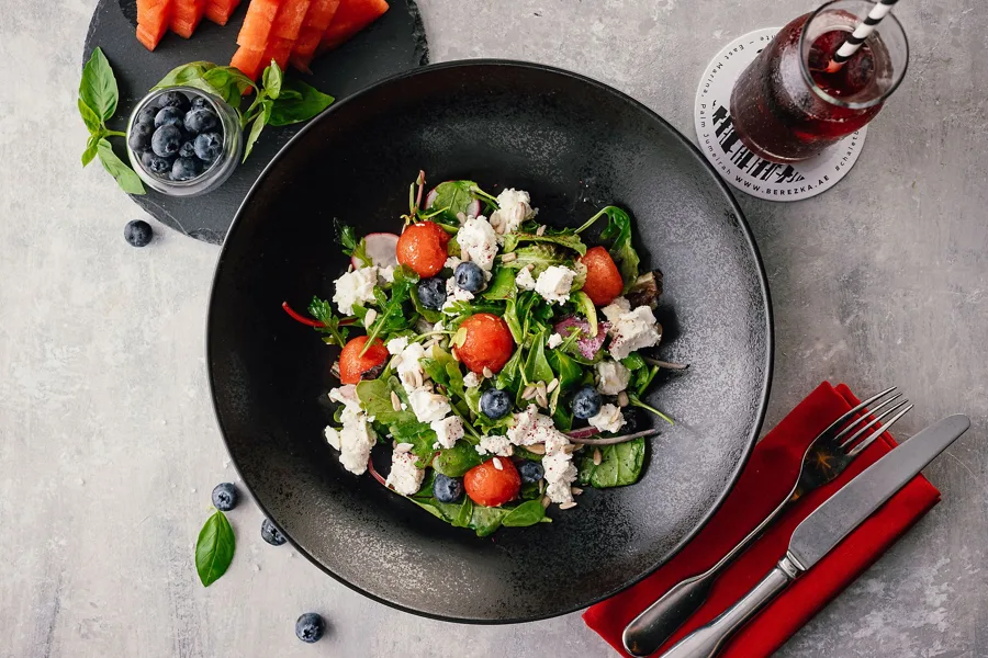 Dish, high key light. Food photography in Dubai by Artur Begel